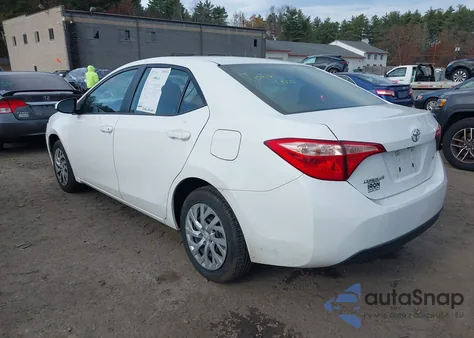2018 Toyota Corolla Le из США, поврежденный, VIN 5YFBURHE4JP822082